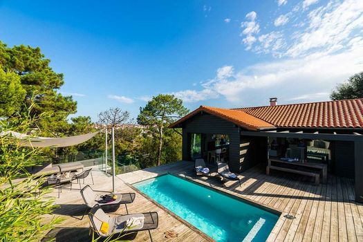 MILADY KEYWEEK Villa with Pool Fireplace Ocean Views in Biarritz