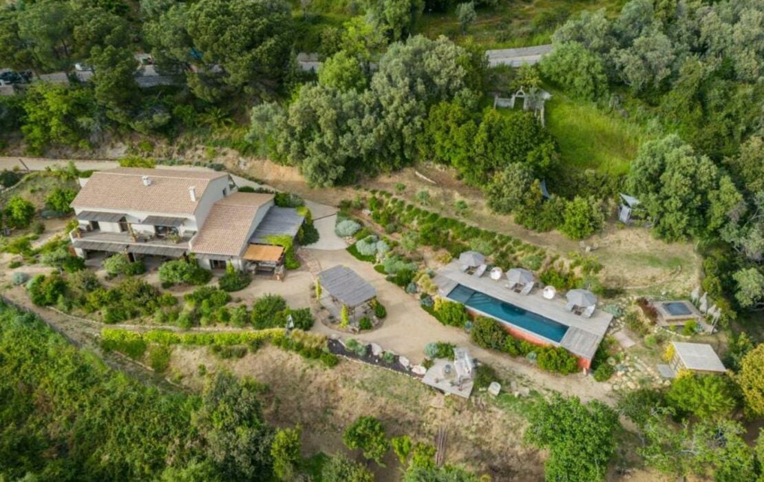 Terre de Maquis, maison d'hôtes vue mer Corse