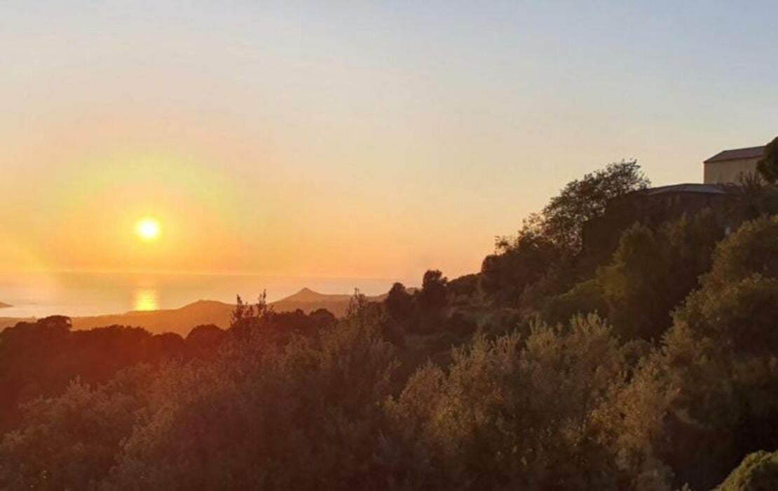 Terre de Maquis, maison d'hôtes vue mer Corse